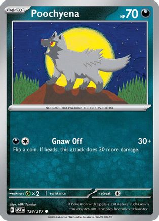 Poochyena (128) Reverse Holofoil - Ascended Heroes