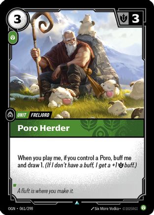 Poro Herder (061) - Origins