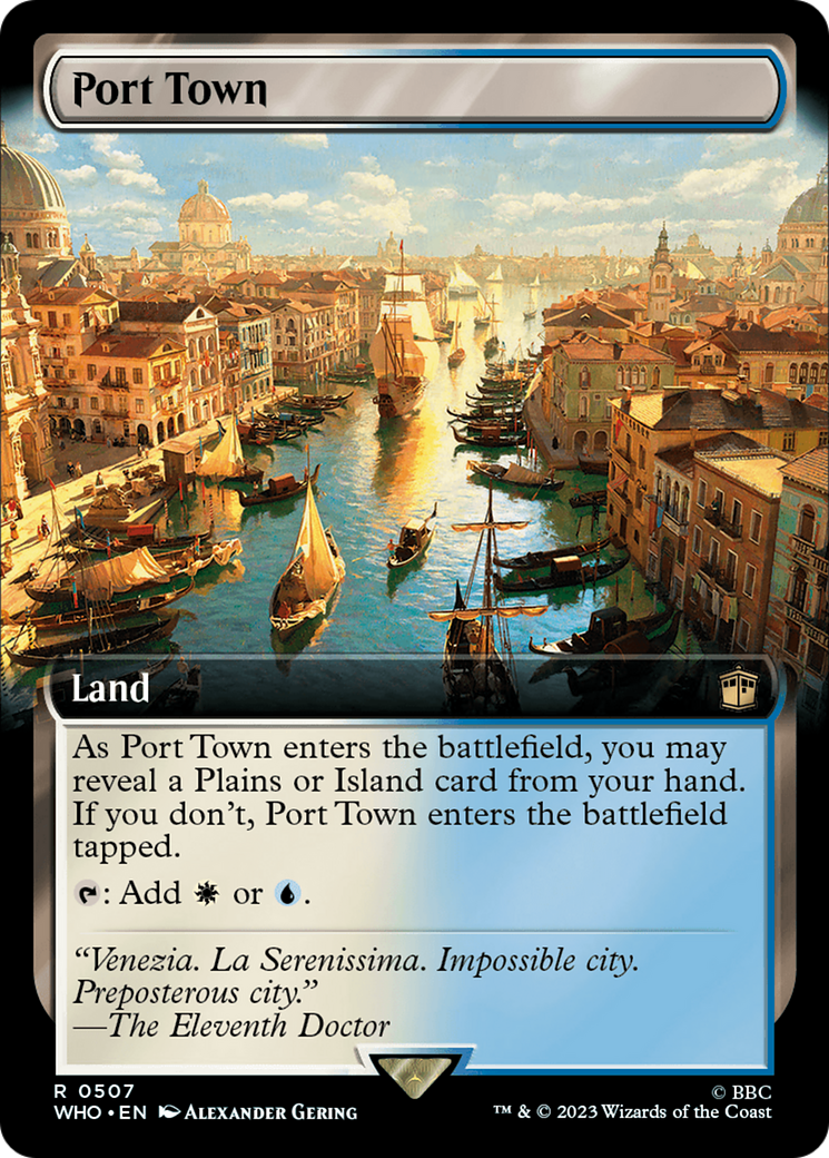 Port Town (Extended Art) (507) - Doctor Who