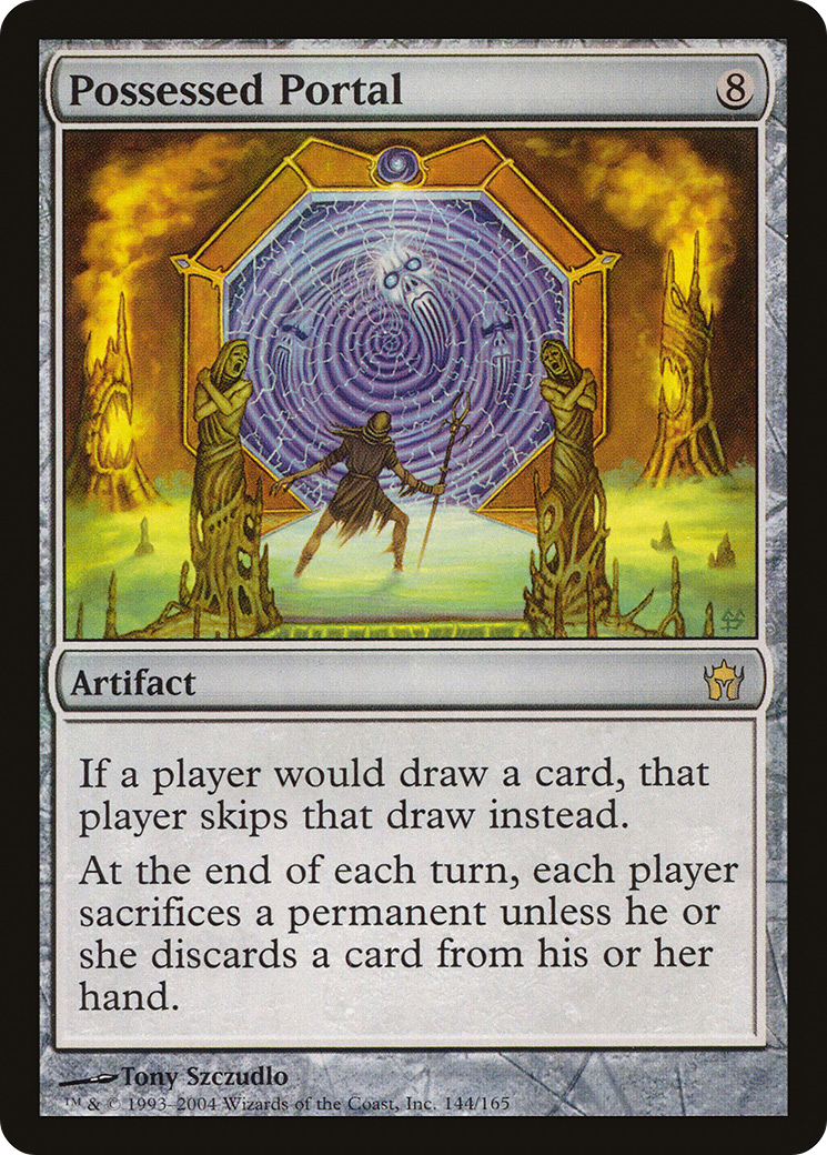 Possessed Portal (144) Foil - Fifth Dawn