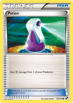 Potion (100) Reverse Holofoil - Black & White