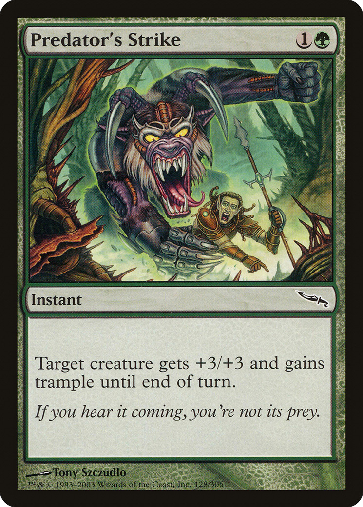 Predator's Strike (128) Foil - Mirrodin