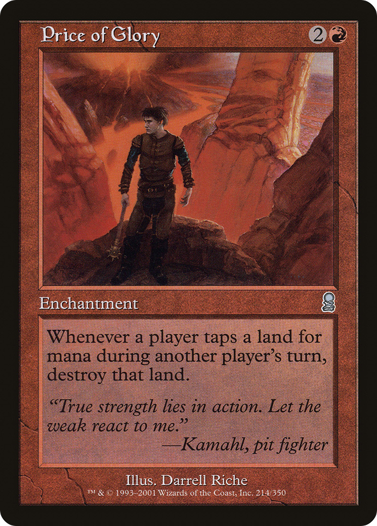 Price of Glory (214) Foil - Odyssey