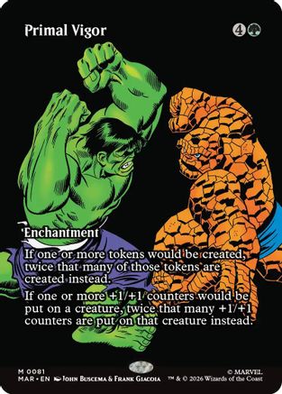 Primal Vigor (081) Foil - Marvel Universe