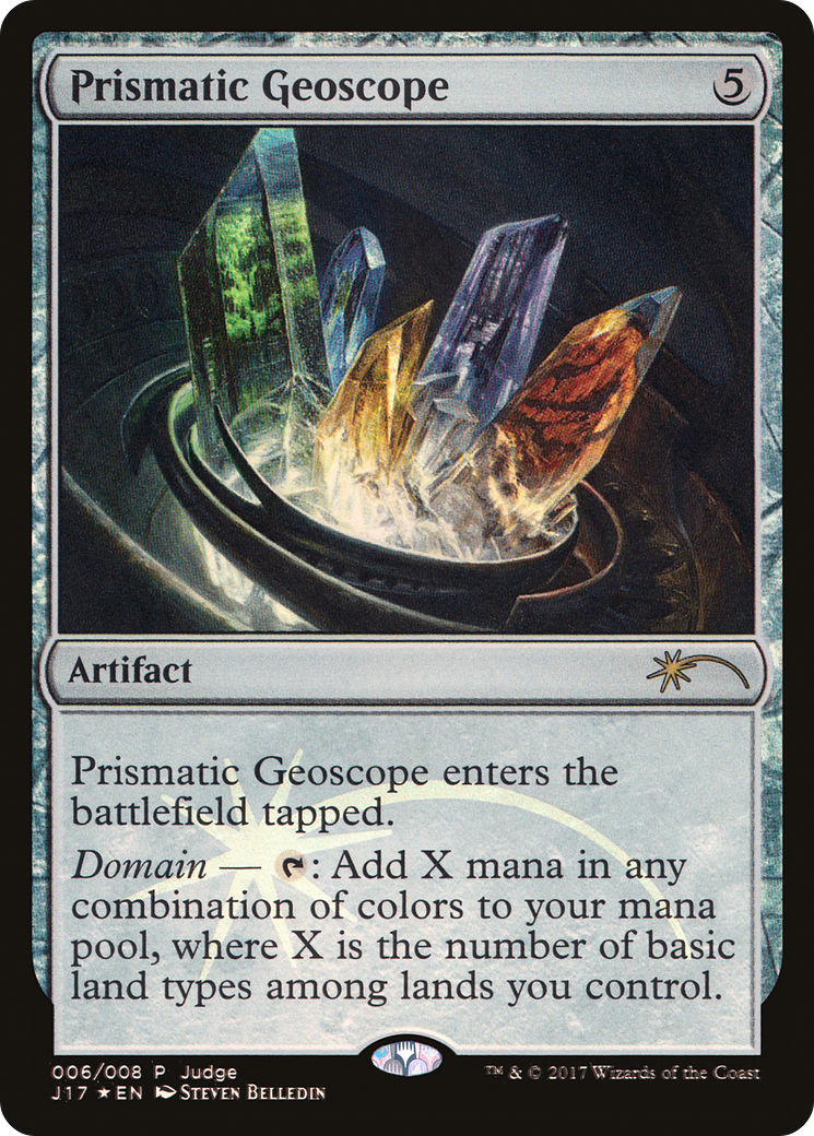 Prismatic Geoscope (006) Foil - Judge Gift Cards 2017