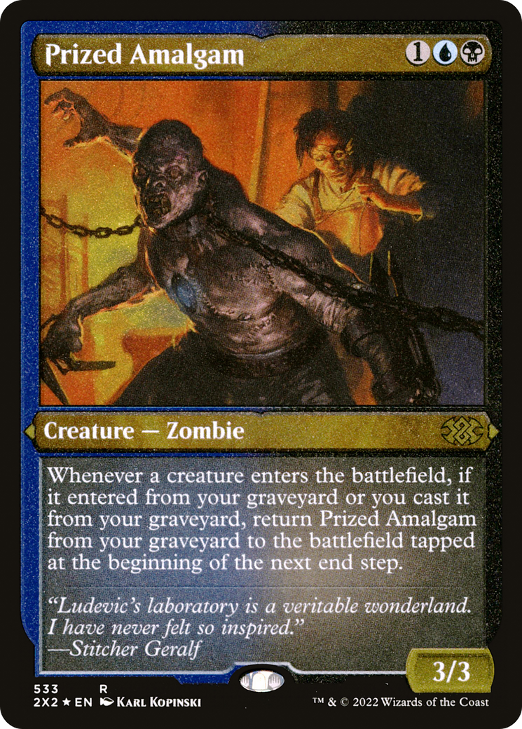 Prized Amalgam (533) Etched Foil - Double Masters 2022
