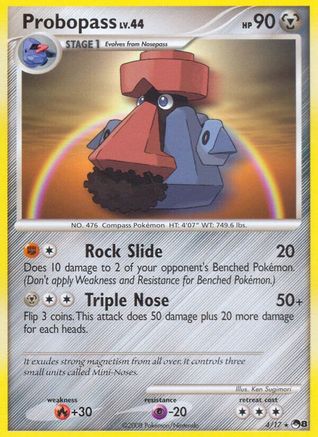 Probopass (4) Holofoil - POP Series 8