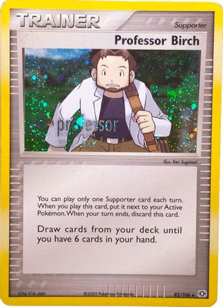 Professor Birch (82) Holofoil - Professor Program Promos