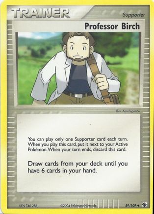 Professor Birch (89) - EX Battle Stadium