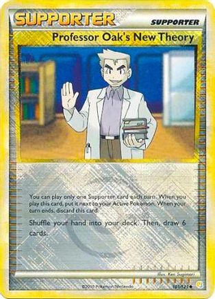 Professor Oak's New Theory (League Promo) (101) Reverse Holofoil - HeartGold & SoulSilver
