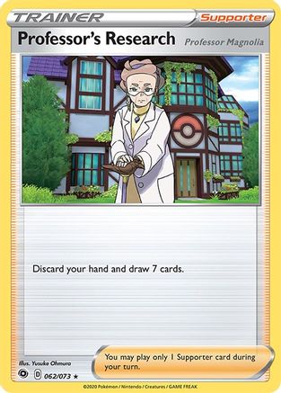 Professor's Research (62) Reverse Holofoil - Champions Path
