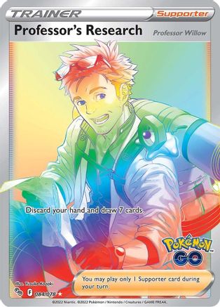 Professor's Research (84) Holofoil - Pokemon GO