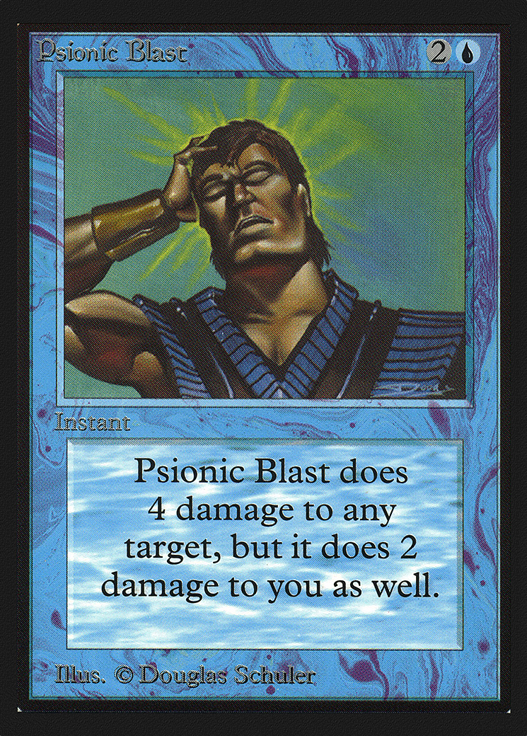 Psionic Blast - Collectors' Edition