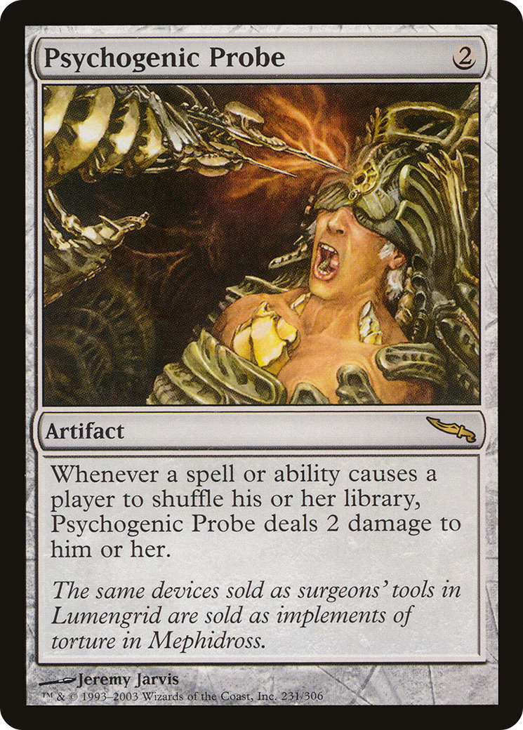 Psychogenic Probe (231) Foil - Mirrodin