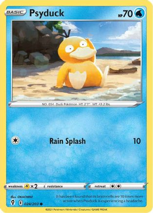 Psyduck (24) - Evolving Skies