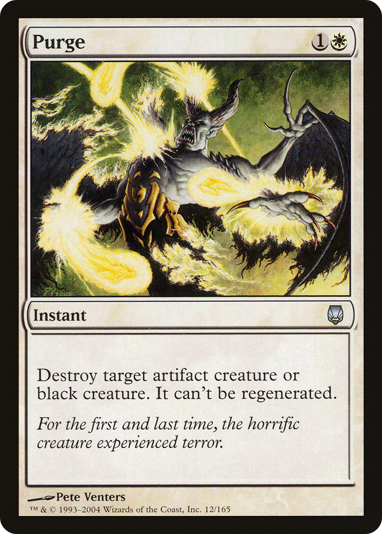 Purge (012) Foil - Darksteel