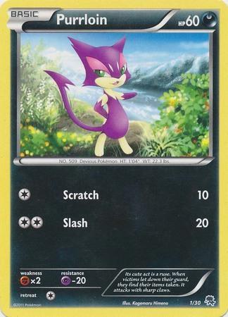 Purrloin (1) - Trainer Kit: Excadrill & Zoroark