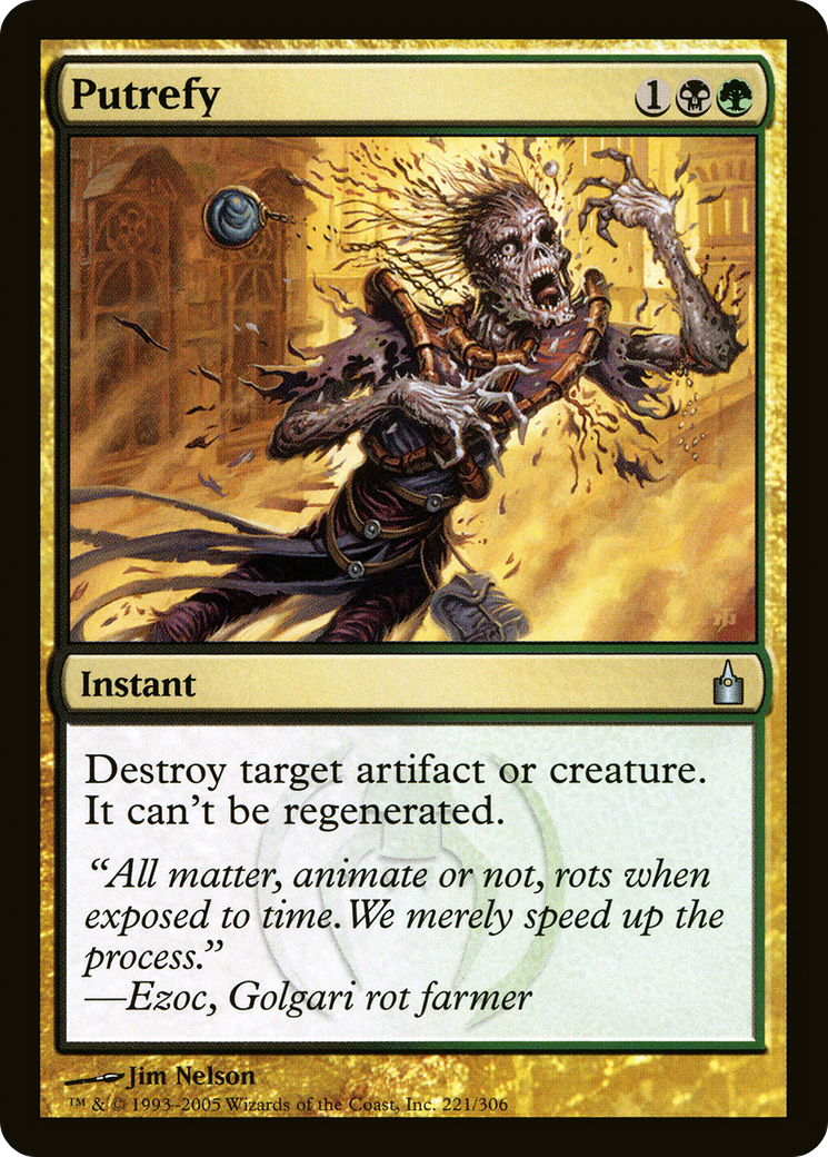 Putrefy (221) Foil - Ravnica: City of Guilds