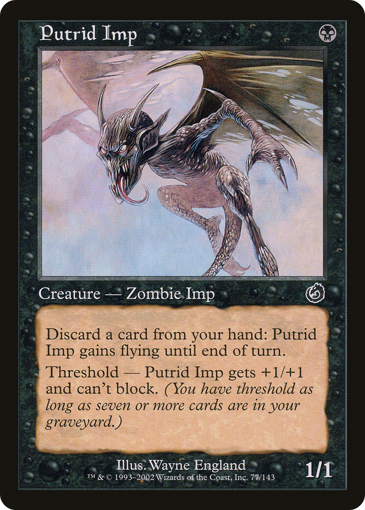 Putrid Imp (077) Foil - Torment