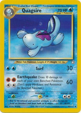 Quagsire (45) (Unlimited) - Neo Genesis