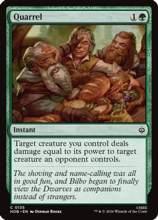 Quarrel (135) Foil - The Hobbit