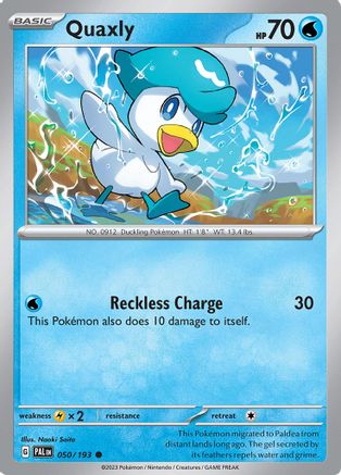 Quaxly (50) - Paldea Evolved