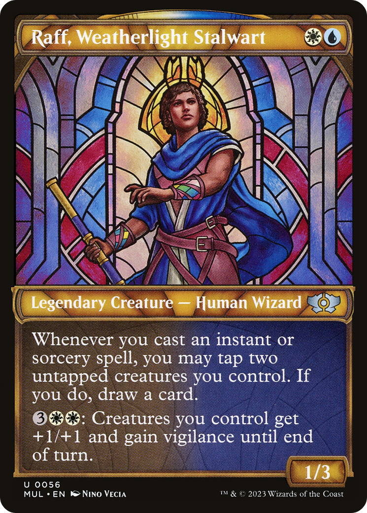 Raff, Weatherlight Stalwart (Showcase) (056) - Multiverse Legends Foil