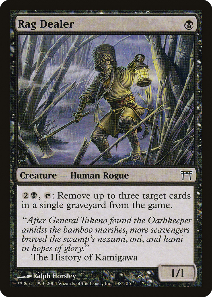 Rag Dealer (138) - Champions of Kamigawa