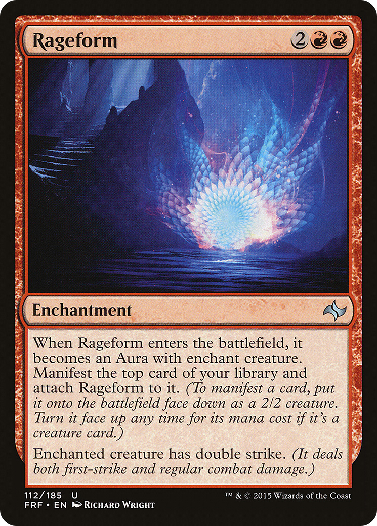 Rageform (112) Foil - Fate Reforged
