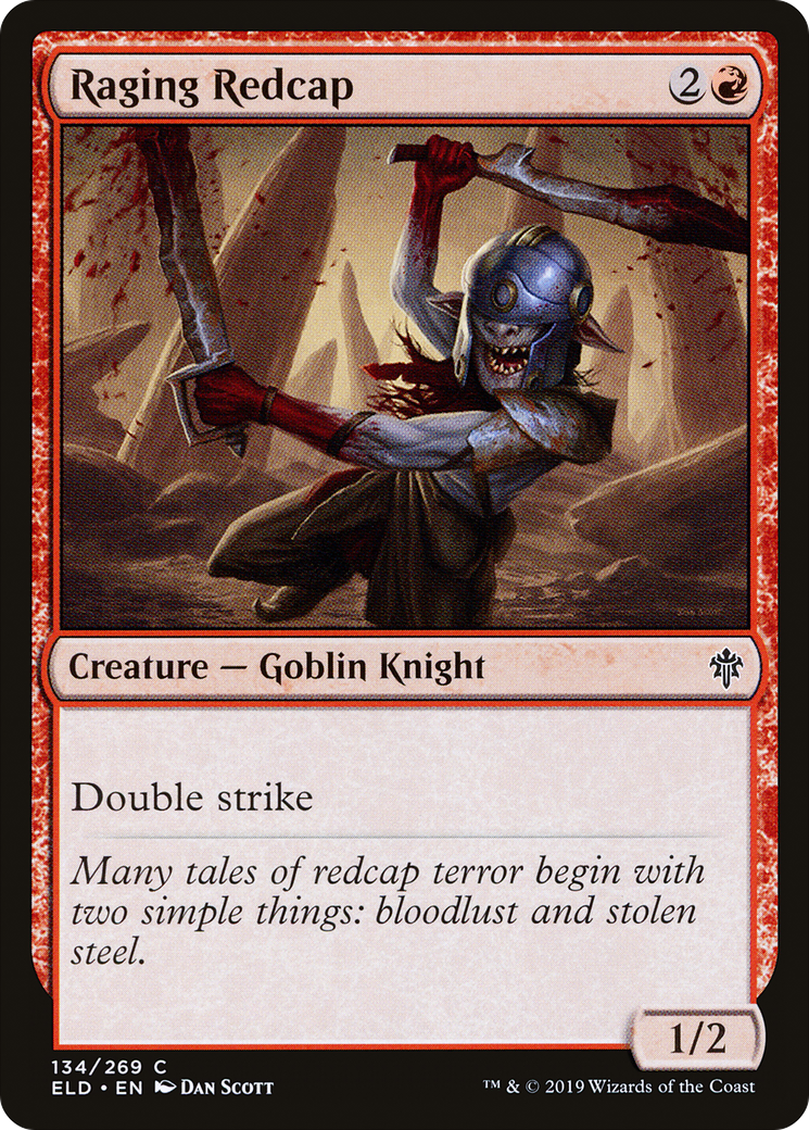 Raging Redcap (134) - Throne of Eldraine Foil