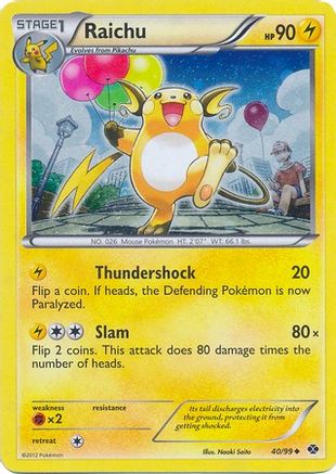 Raichu (Cosmos Holo) (Blister Exclusive) (40) Holofoil - Next Destinies