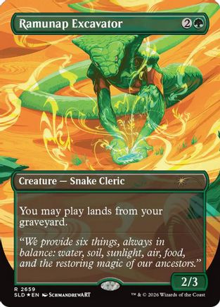 Ramunap Excavator (2659) Foil - Secret Lair Drop Series