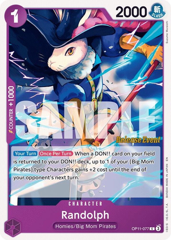 Randolph (OP11-077) Release Event Cards