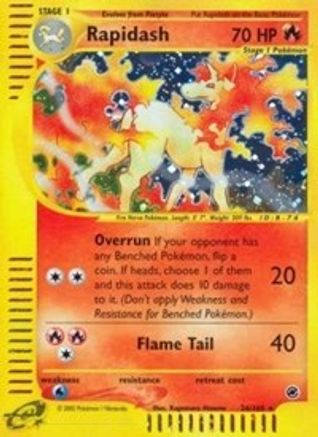 Rapidash (26) Reverse Holofoil - Expedition