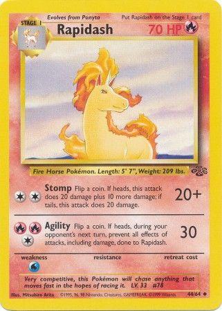 Rapidash (44) (Unlimited) - Jungle