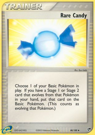 Rare Candy (88) Reverse Holofoil - Sandstorm