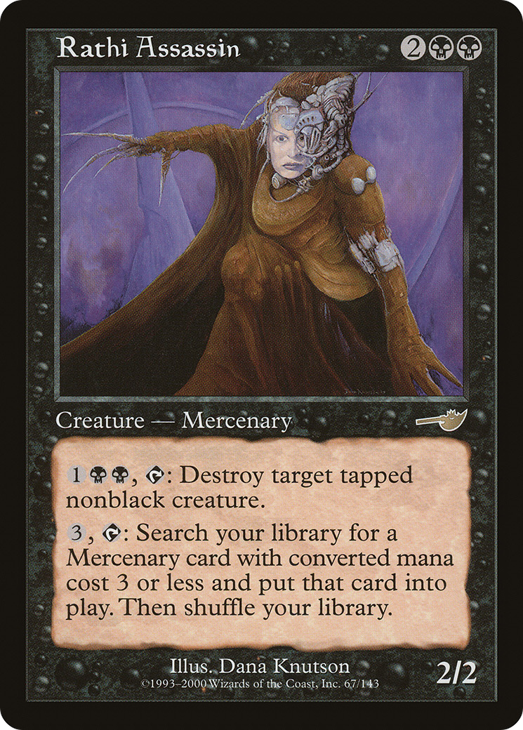 Rathi Assassin (067) Foil - Nemesis