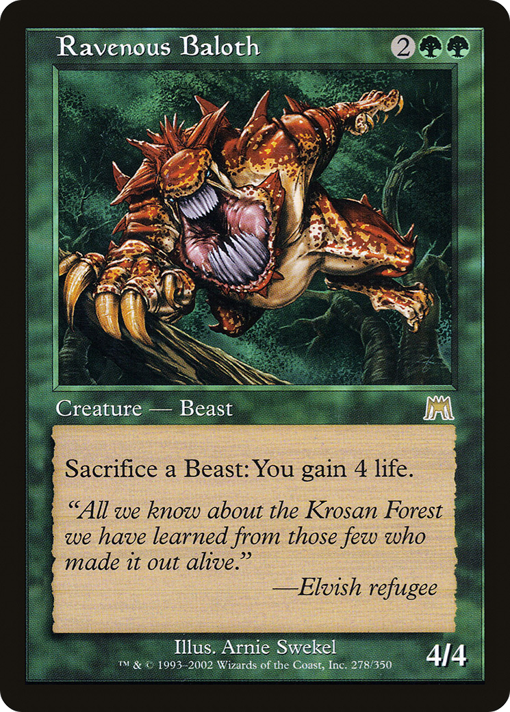 Ravenous Baloth (278) - Onslaught