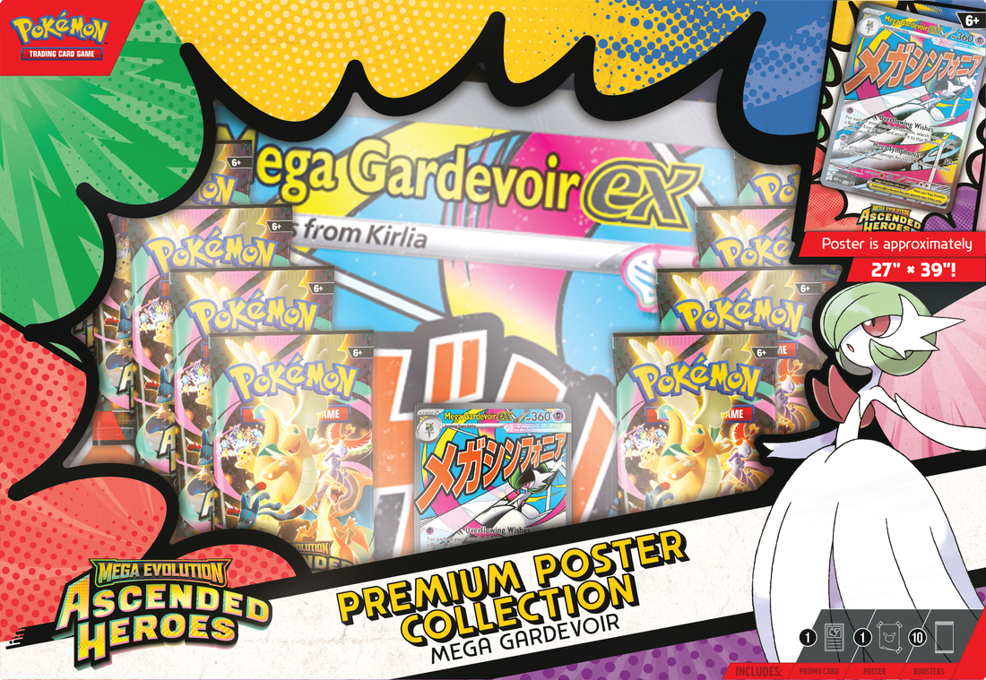 Pokémon TCG: Ascended Heroes Premium Poster Collection