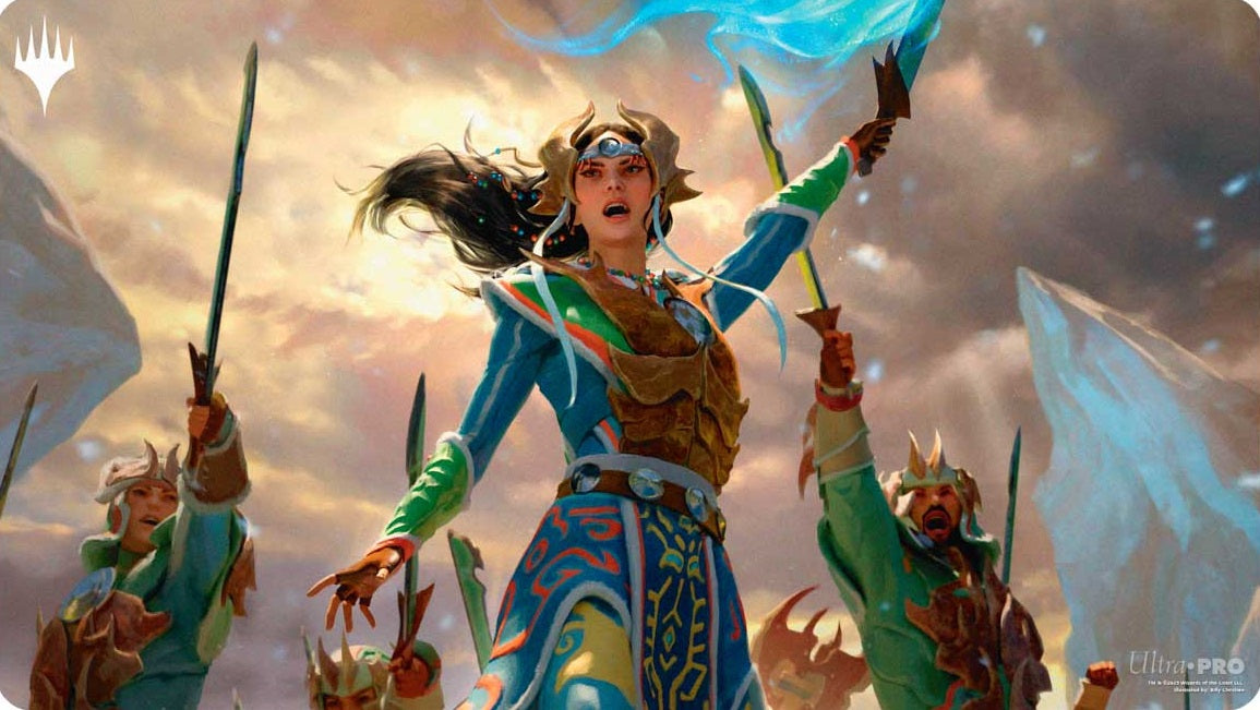 Tarkir: Dragonstorm Playmat Eshki, Temur’s Roar