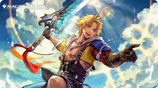 FINAL FANTASY Playmat Tidus, Yuna's Guardian