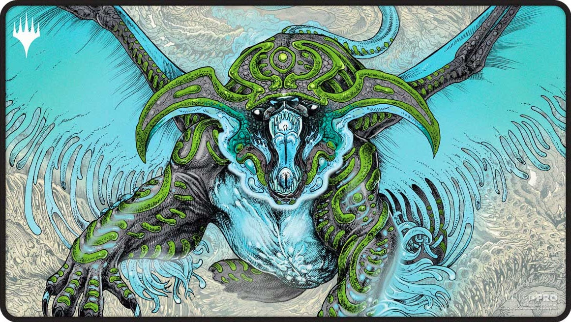 Tarkir: Dragonstorm Playmat Stitched Ureni, the Song Unending