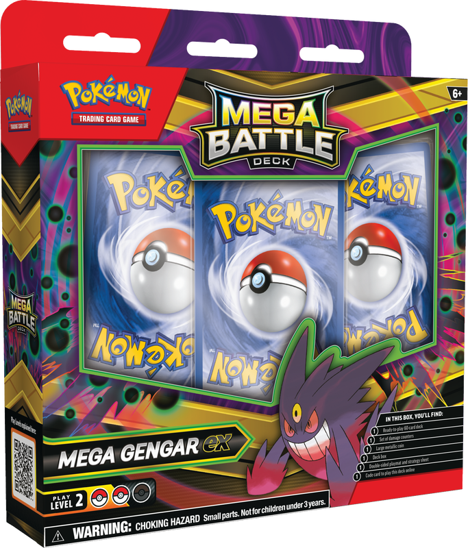 Pokémon TCG: Mega Battle Decks - Gengar ex/Diancie ex