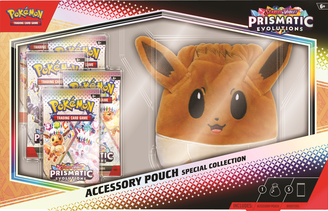 Pokémon TCG: Scarlet & Violet - Prismatic Evolutions Accessory Pouch Special Collection