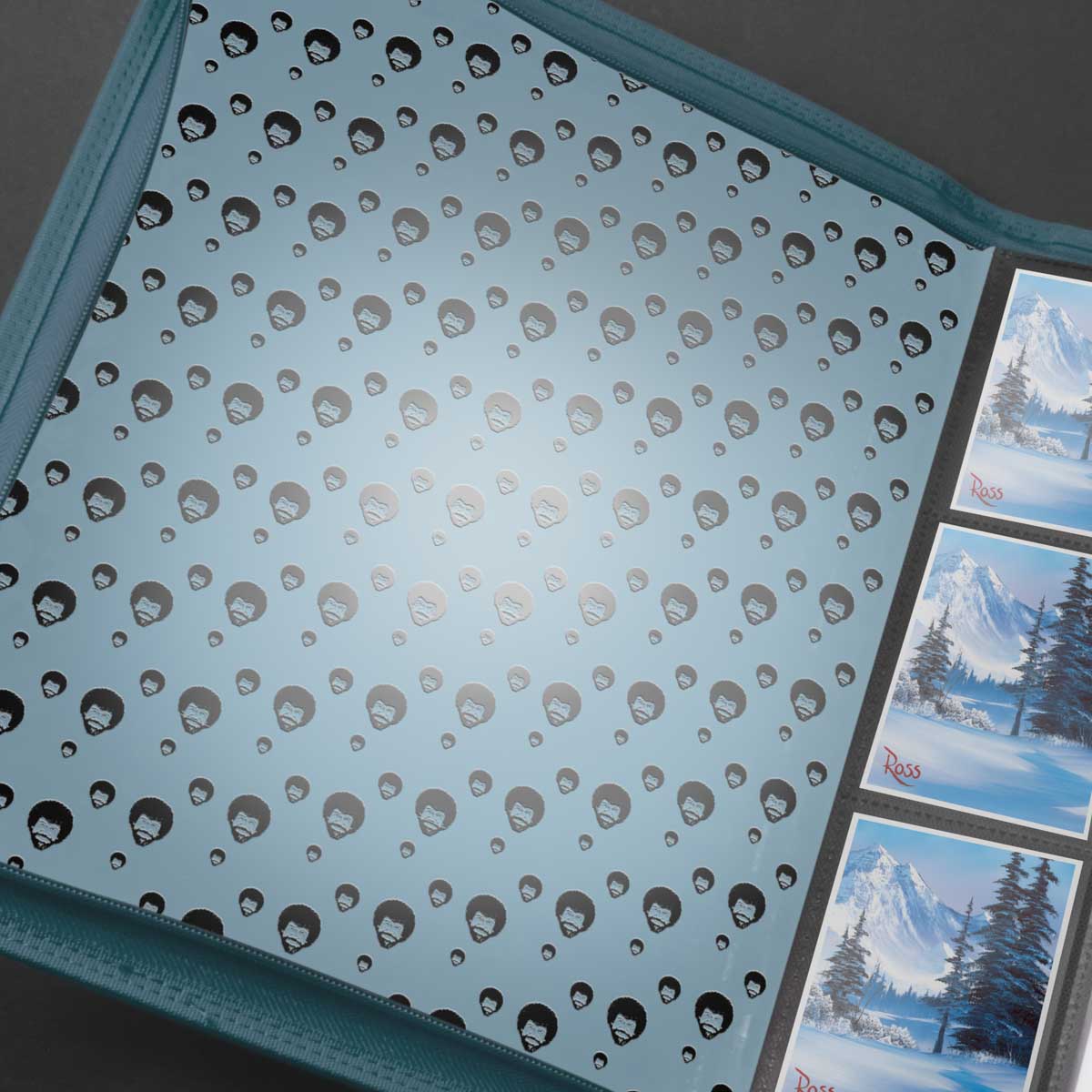 Bob Ross Winter Paradise 9-Pocket Zippered PRO-Binder