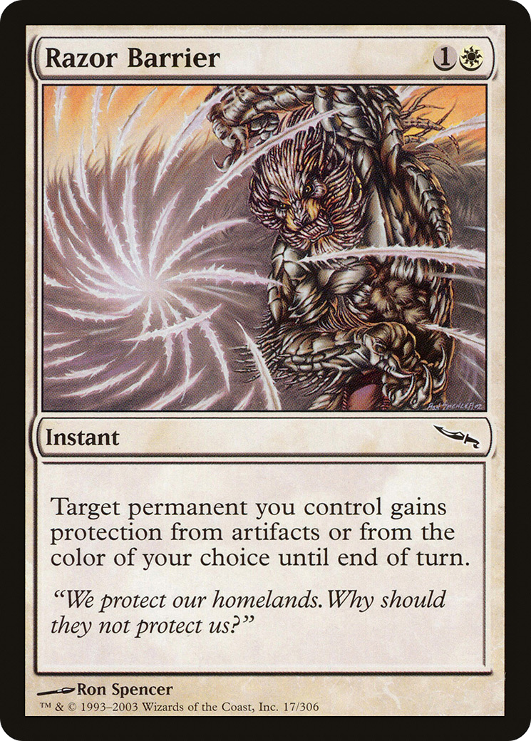 Razor Barrier (017) - Mirrodin