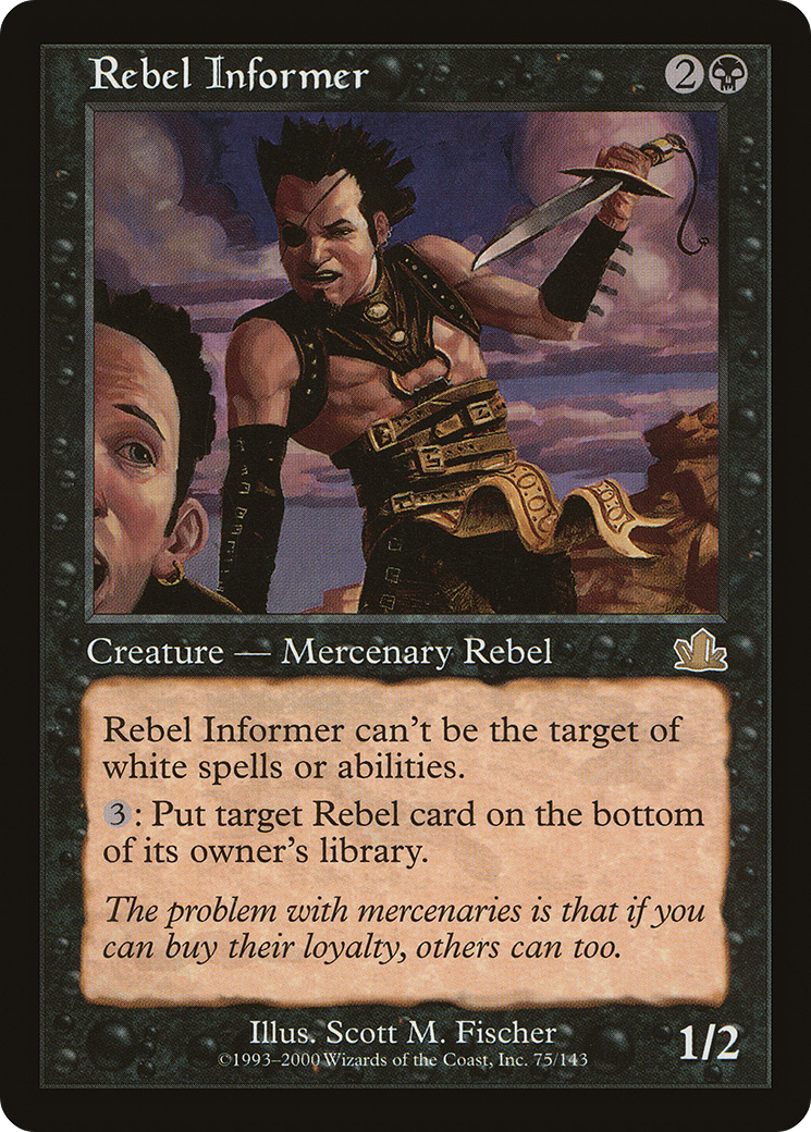 Rebel Informer (075) Foil - Prophecy