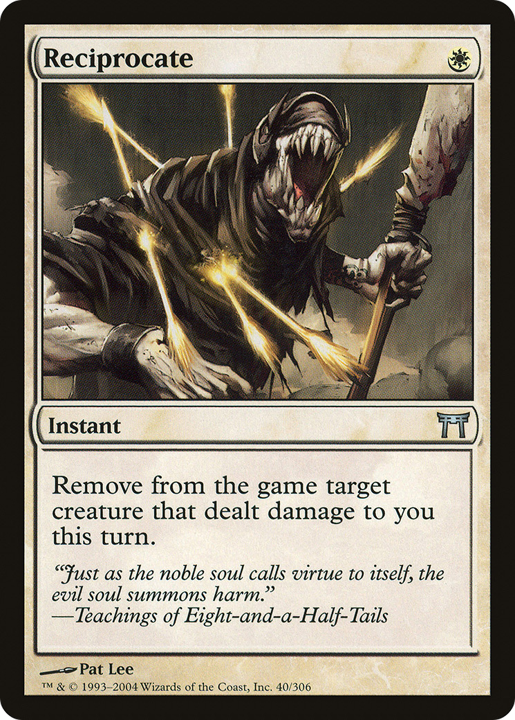 Reciprocate (040) Foil - Champions of Kamigawa