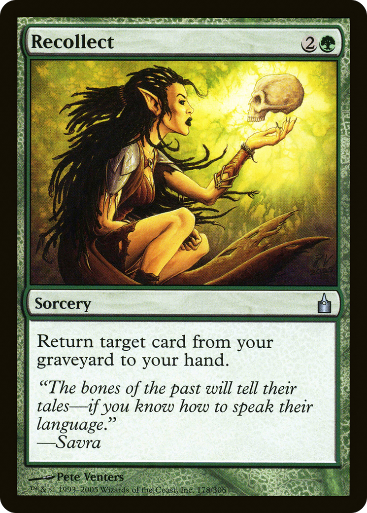 Recollect (178) Foil - Ravnica: City of Guilds