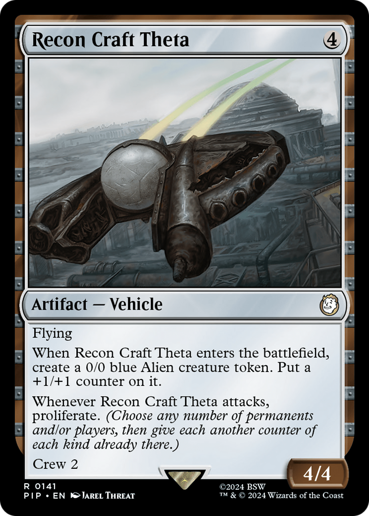 Recon Craft Theta (141) Foil - Fallout